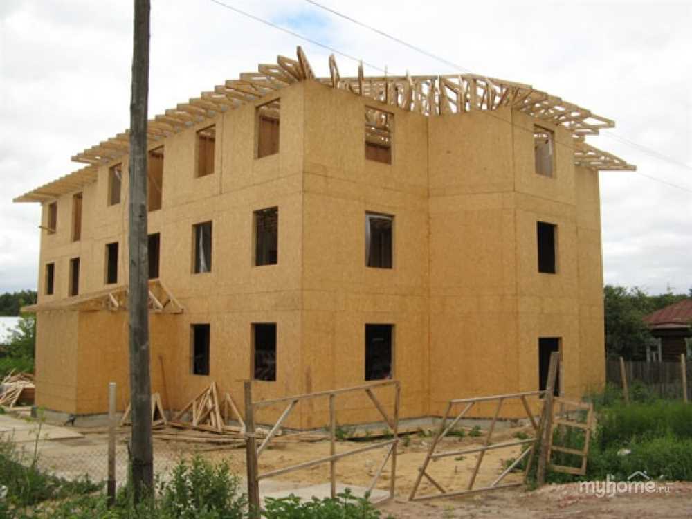 ОСП (OSB): экономичное и прочное решение для строительства загородного дома.