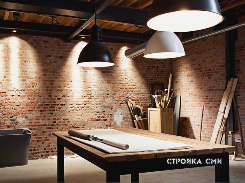 Как оформить интерьер с акцентными элементами из бетона