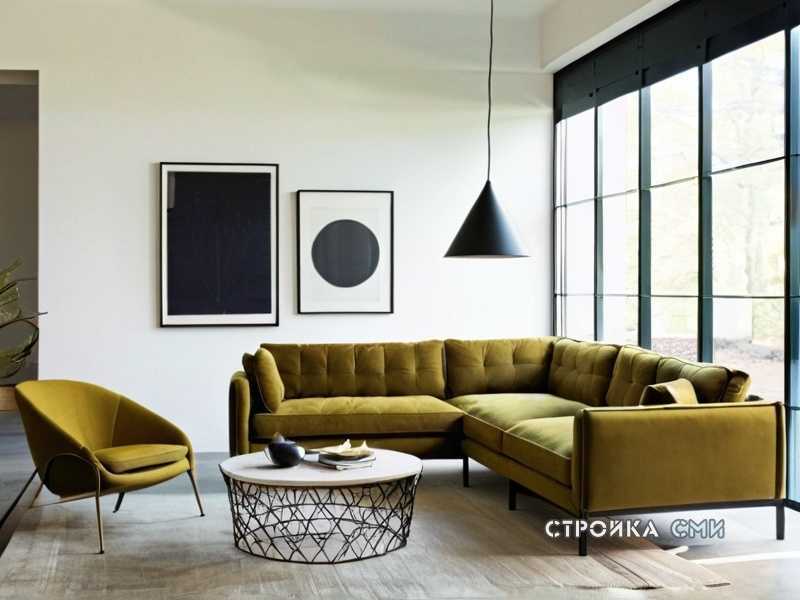 Зонирование пространства с помощью мебели