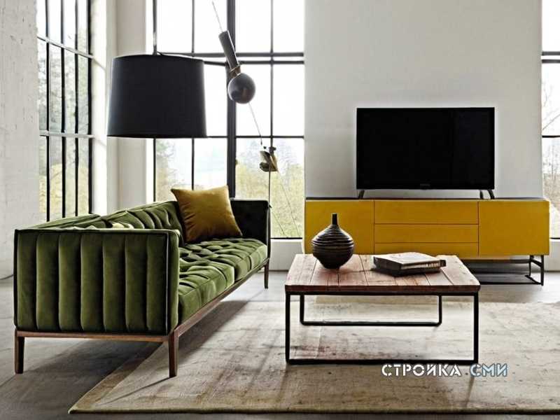 Мягкие уголки с компактными размерами для квартир-студий