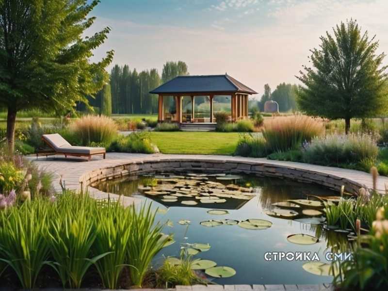 Как сделать сухой ручей в ландшафтном дизайне