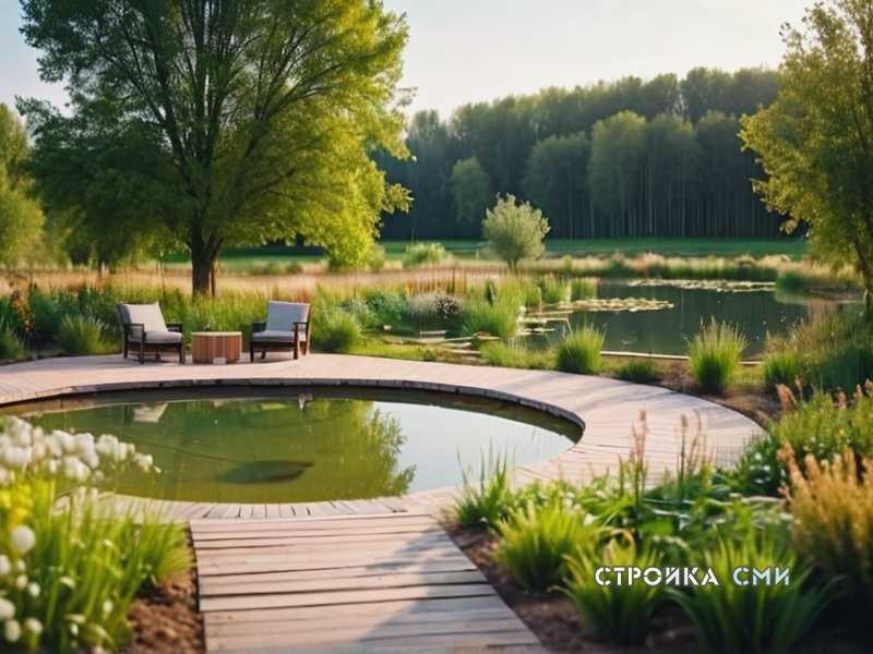 Создание дорожек из натурального камня