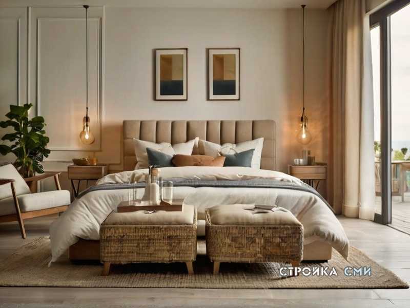 Как оформить спальню в морском стиле