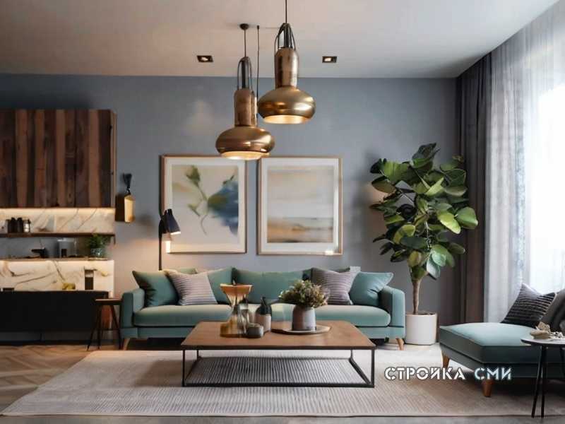 Цвета и материалы также влияют на восприятие пространства. Светлые оттенки визуально расширяют помещение, а натуральные текстуры добавляют уюта. Декоративные элементы, такие как картины или живые растения, подчеркнут стиль и завершат образ столовой зоны.