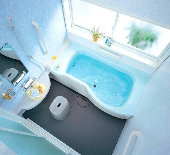 Дизайн интерьера ванной комнаты маленького размера